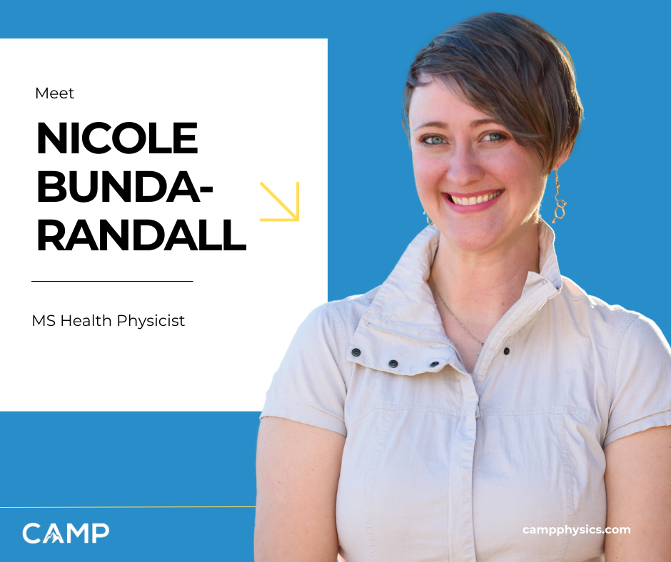 Meet Nicole Bunda-Randall camp physics colorado medical physics